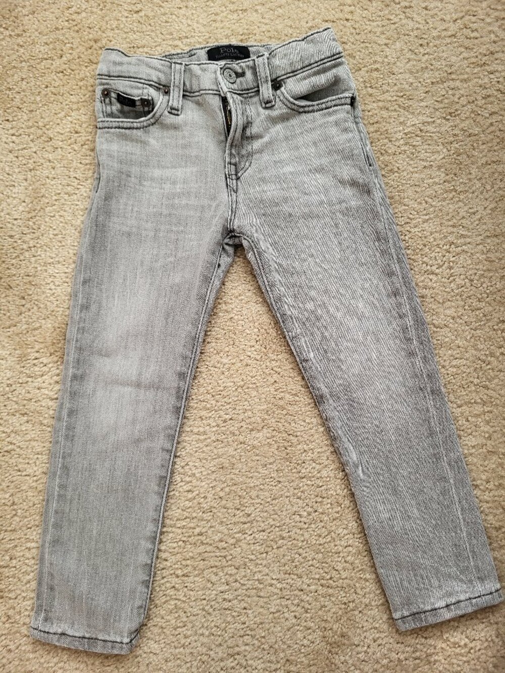 Polo Ralph Lauren the Sullivan Slim Gray Boys' Jeans Size 4T